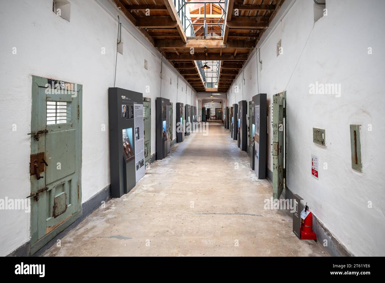 Seodaemun prison history hall museum exhibition in Seoul, capital of South Korea on 5 November 2023 Stock Photo