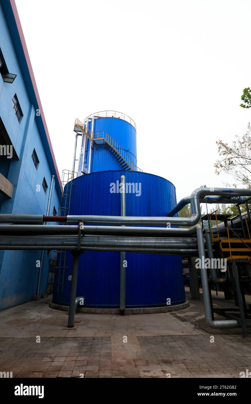 environmental protection facilities in a factory Stock Photo - Alamy
