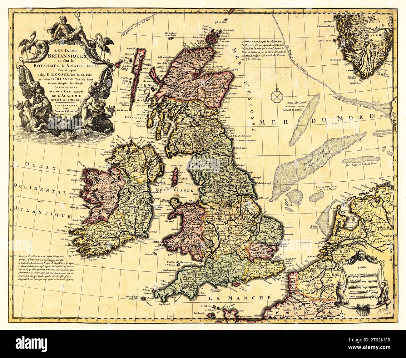 British isles map vintage hi-res stock photography and British isles map vintage hi-res stock photography and