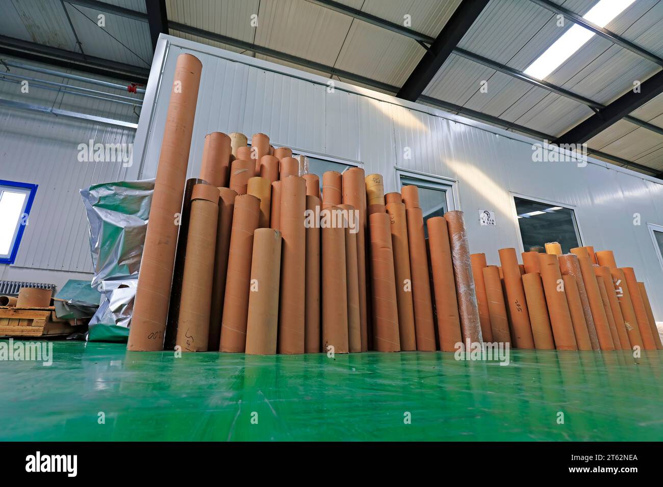 Industrial raw materials axis in the factory Stock Photo Alamy