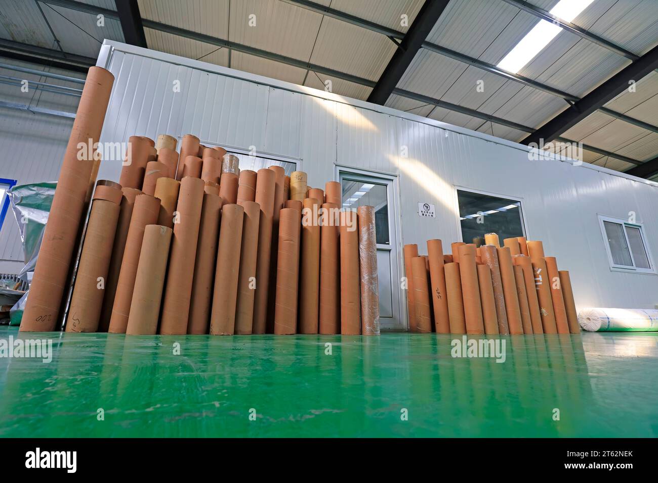 Industrial raw materials axis in the factory Stock Photo Alamy