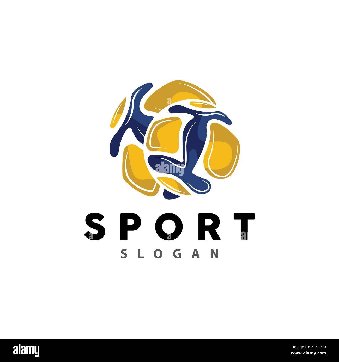 Volleyball Logo, Sport Simple Design, World Sports Tournament Vector, Illustration Symbol Icon Stock Vector