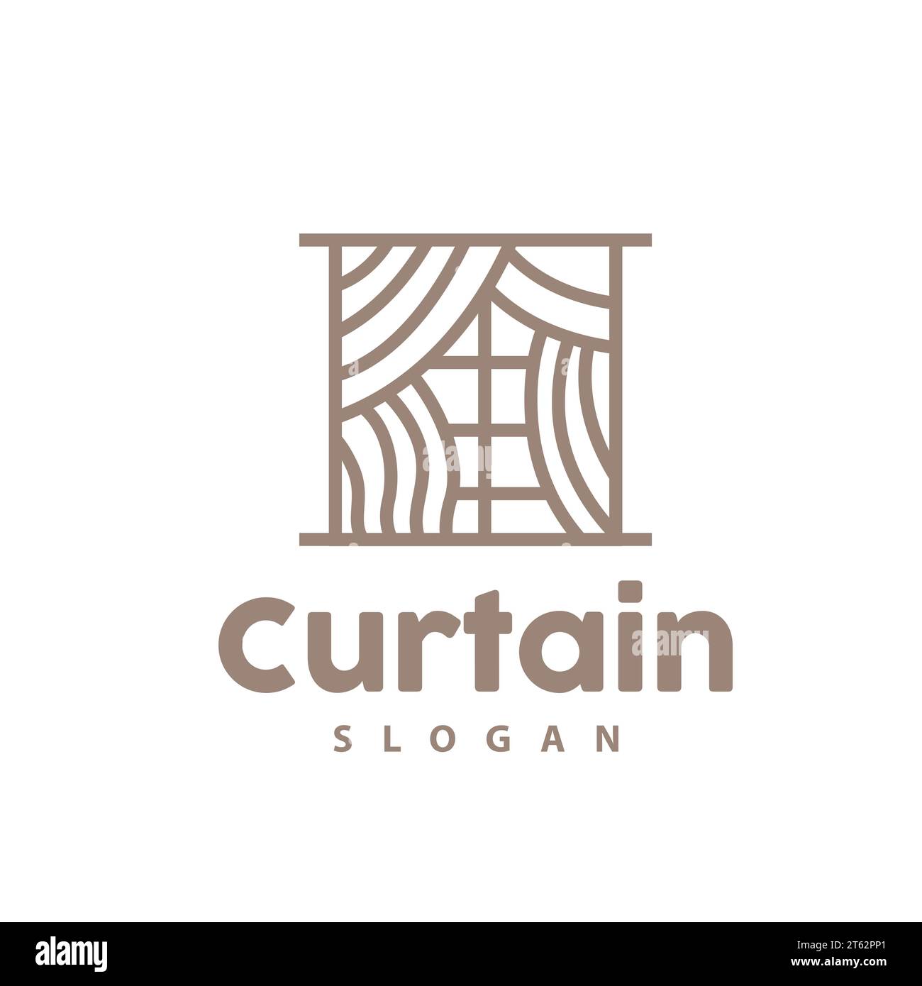 Curtain Logo, Home Interior Simple Design, Furniture Window Curtain