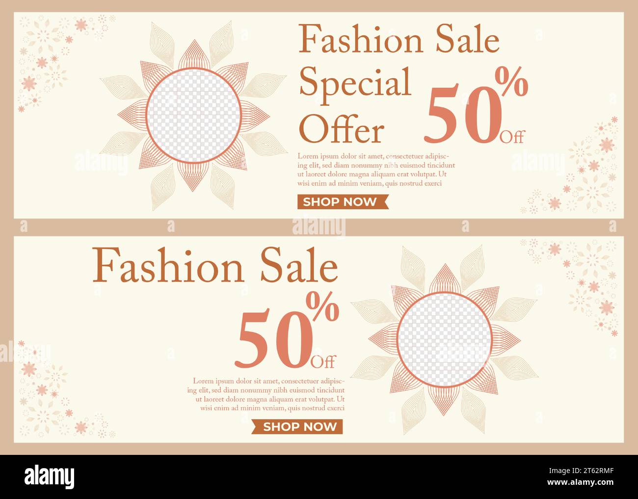 sale horizontal special offer banner template design Stock Vector Image ...