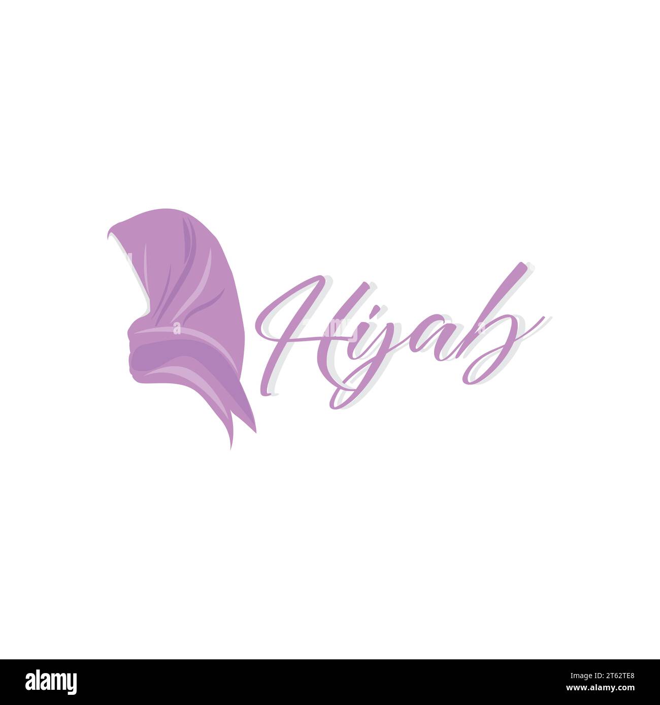 HIjab Logo, Fashion Product Vector Brand, Muslim Women Hijab Boutique ...