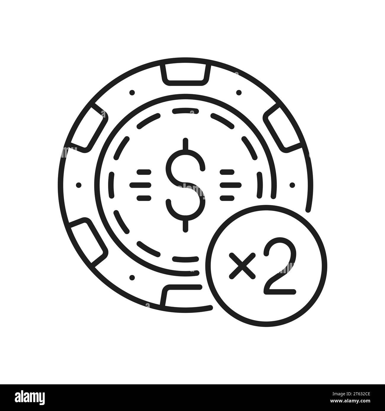 Two chips Black and White Stock Photos & Images Alamy