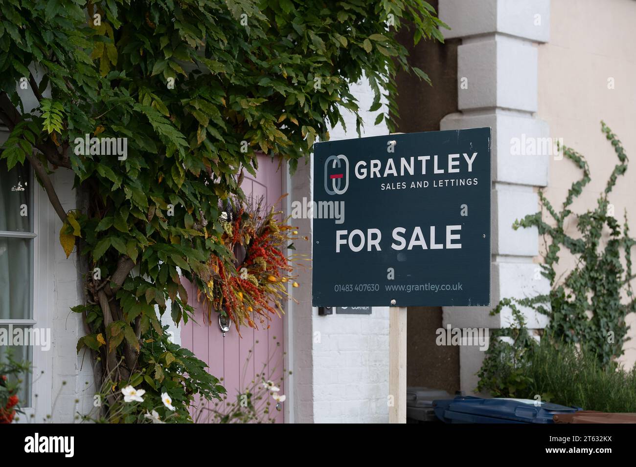 Godalming, Surrey, UK. 7th November, 2023. An Estate Agents for sale