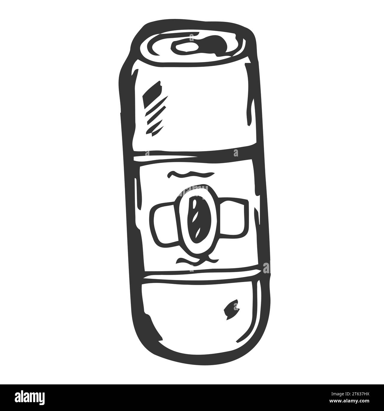 Doodle of Can beer vector Stock Vector Image & Art Alamy