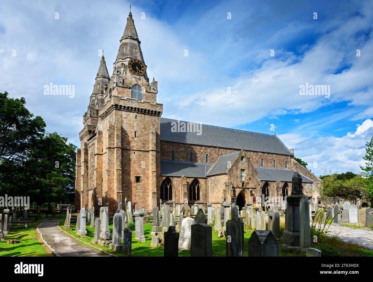St Machar's Cathedral (Cathedral Church of St Machar), Old Aberdeen, Scotland, UK Stock Photo