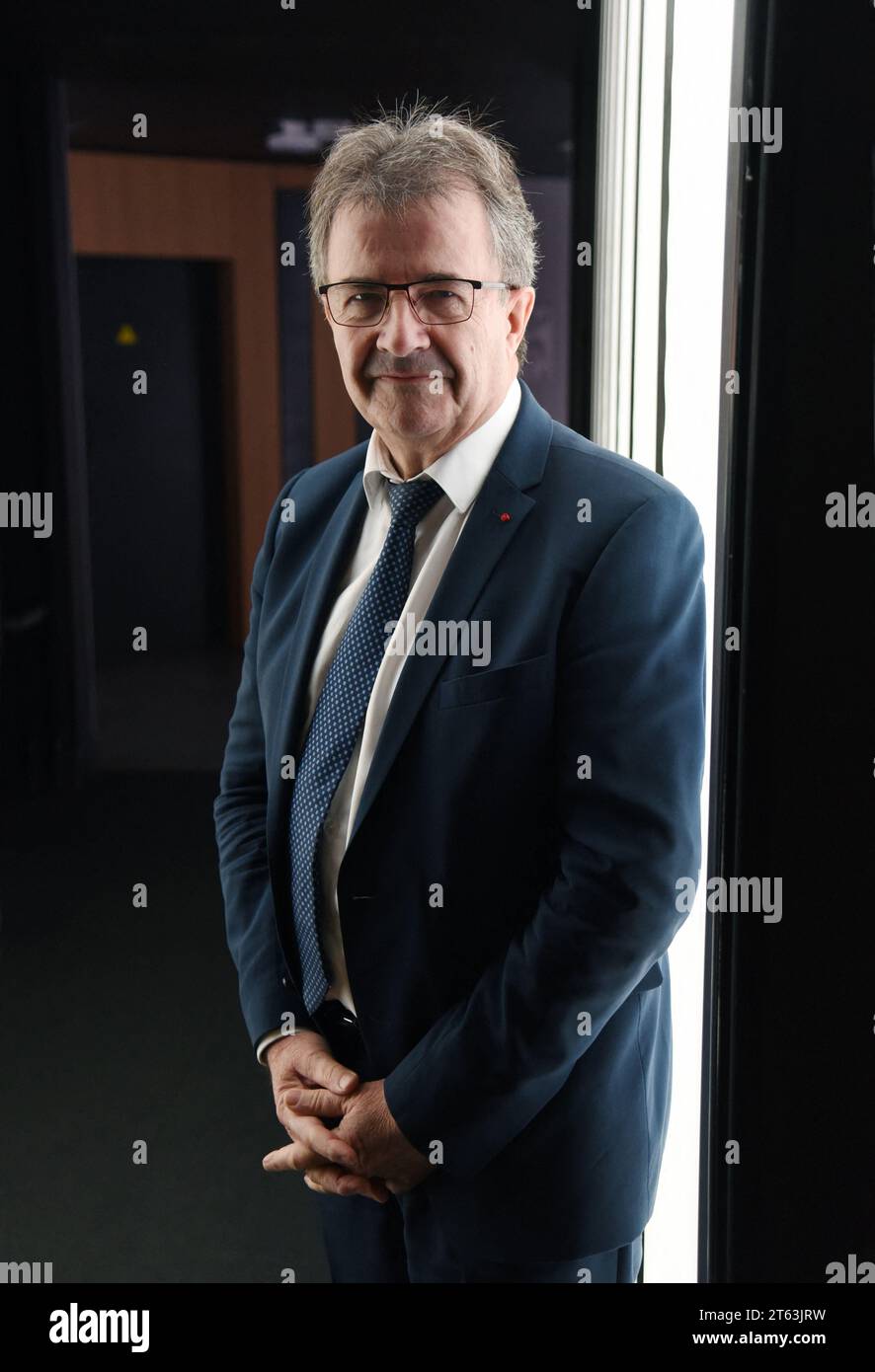 Paris, France. 08th Nov, 2023. Credit Agricole's CEO Philippe Brassac