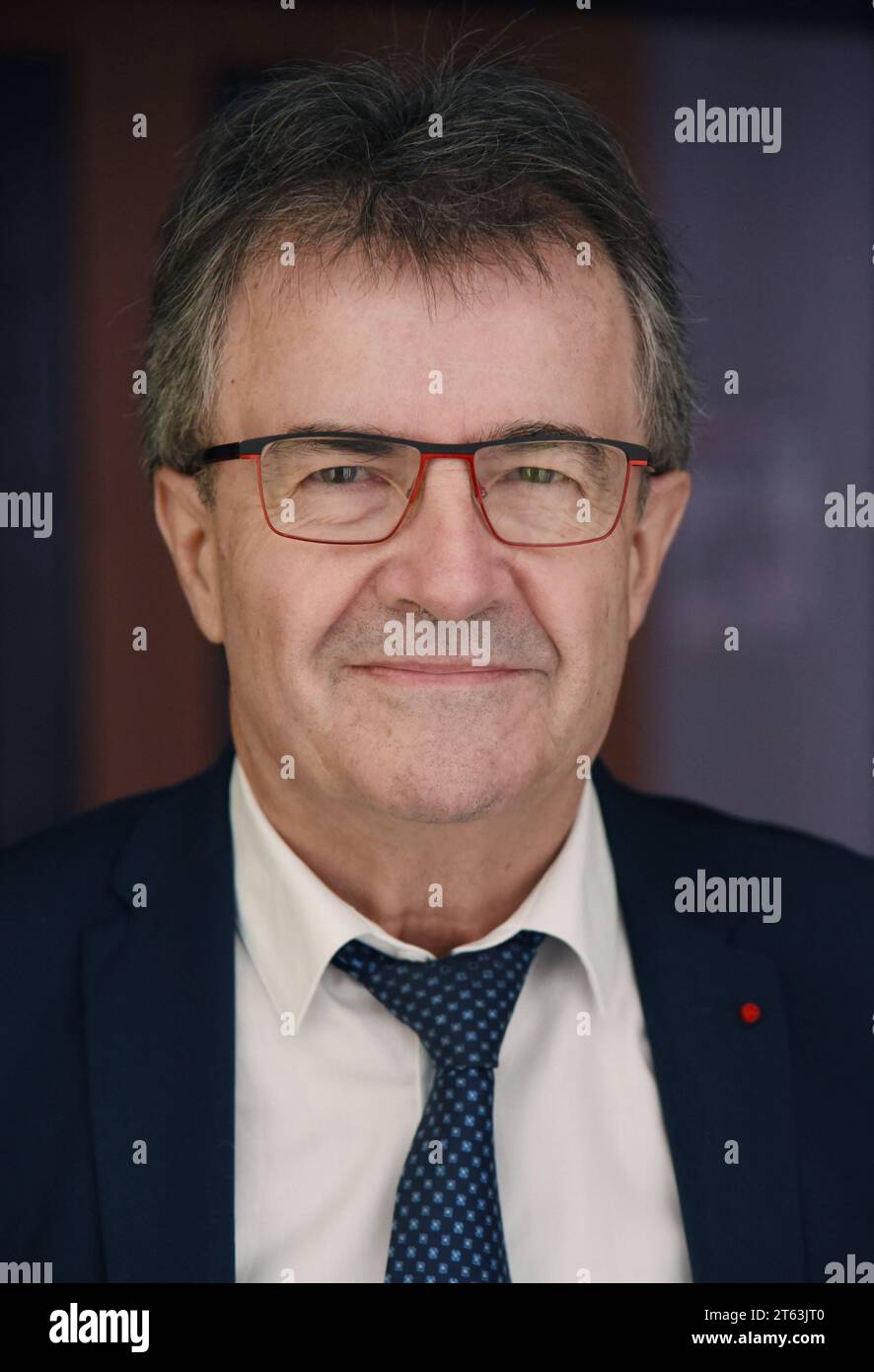 Paris, France. 08th Nov, 2023. Credit Agricole's CEO Philippe Brassac