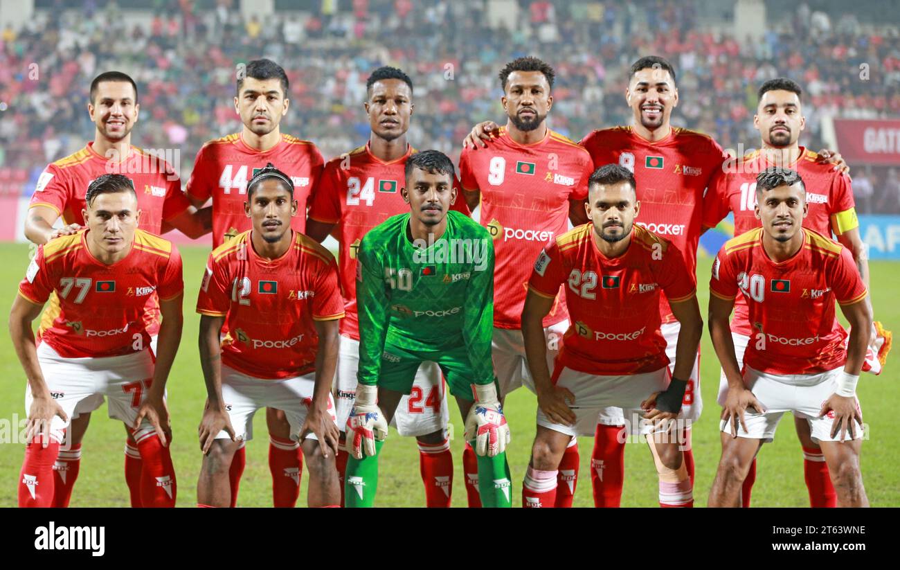 Bashundhara Kings Team Group Photo Session Before The AFC Cup 2023-24 ...