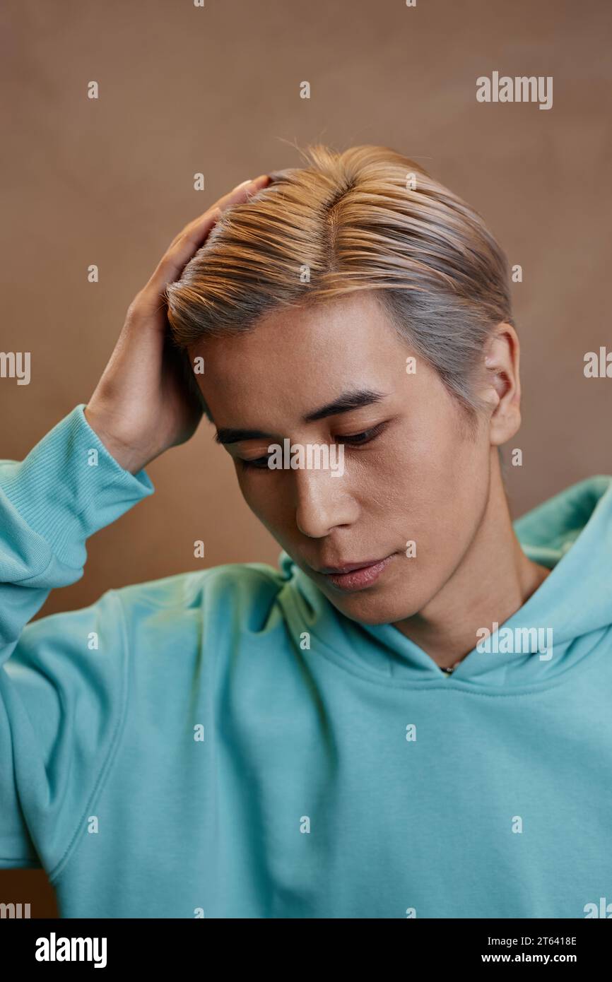 Korean dyed hair hi-res stock photography and images - Alamy