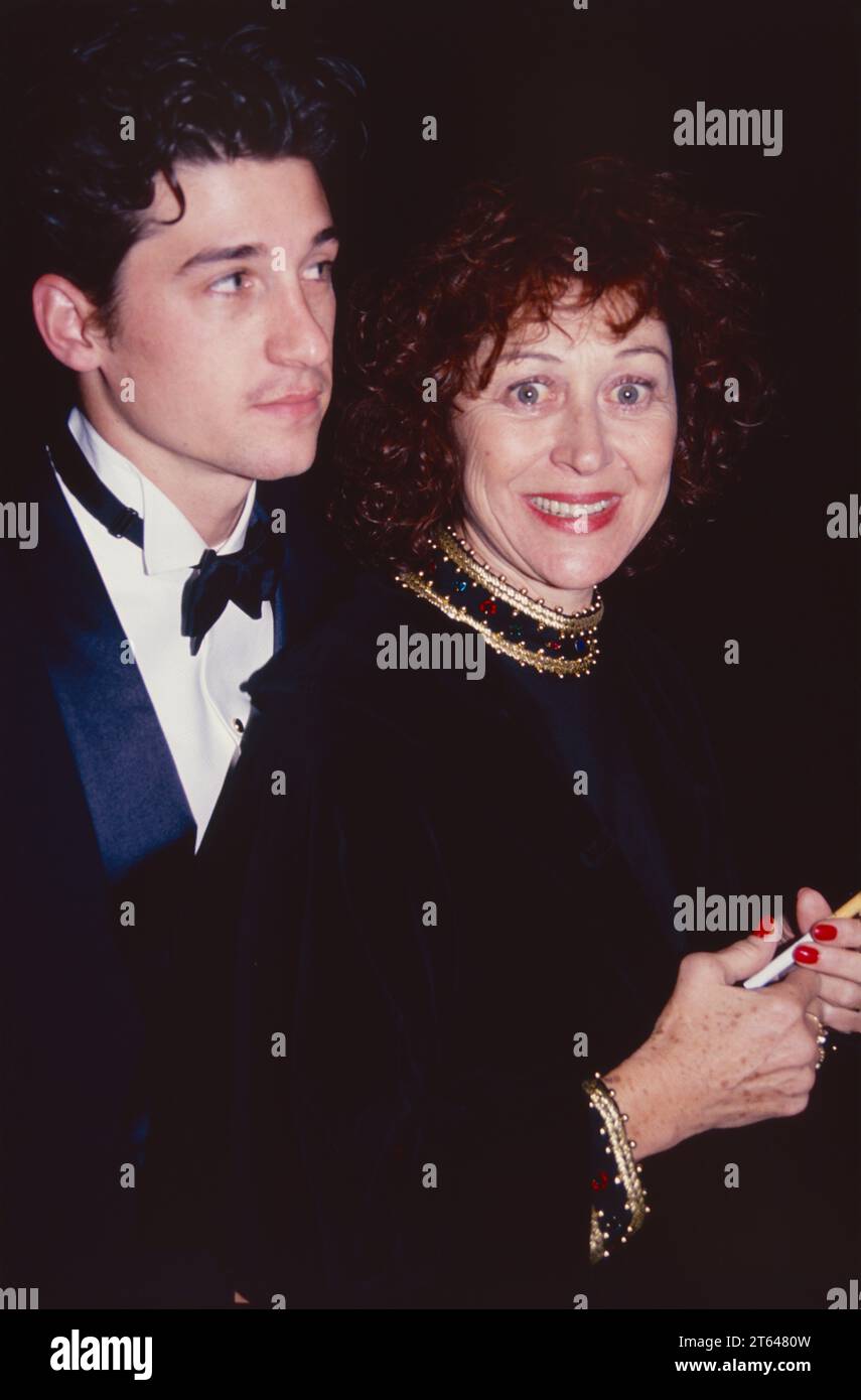 Patrick Dempsey and wife Rocky Parker attend the premiere of "Cape Fear
