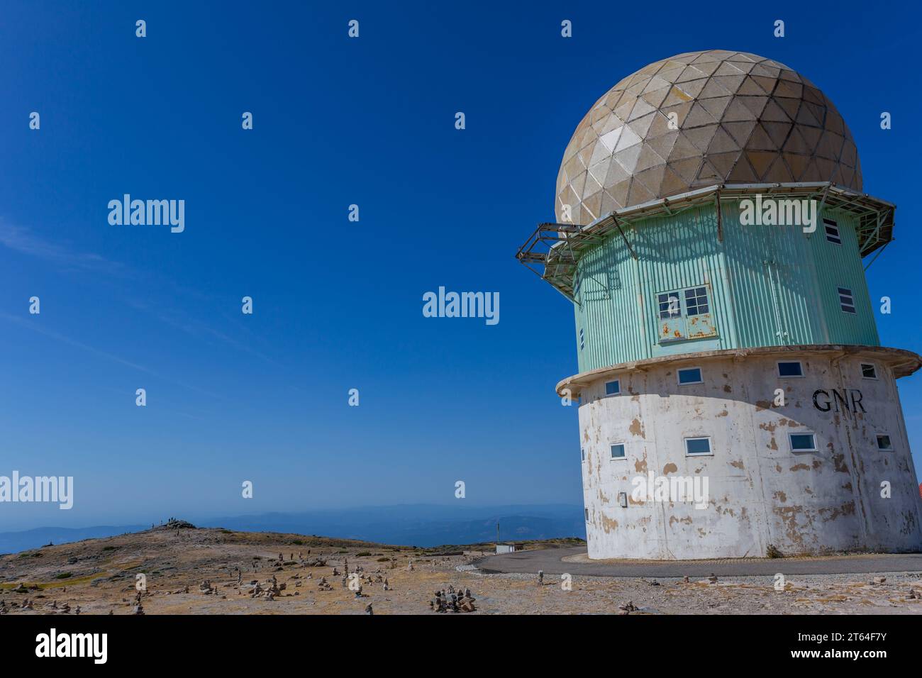 Serra da Estrela, Portugal 22 August 2023 People in Torre and