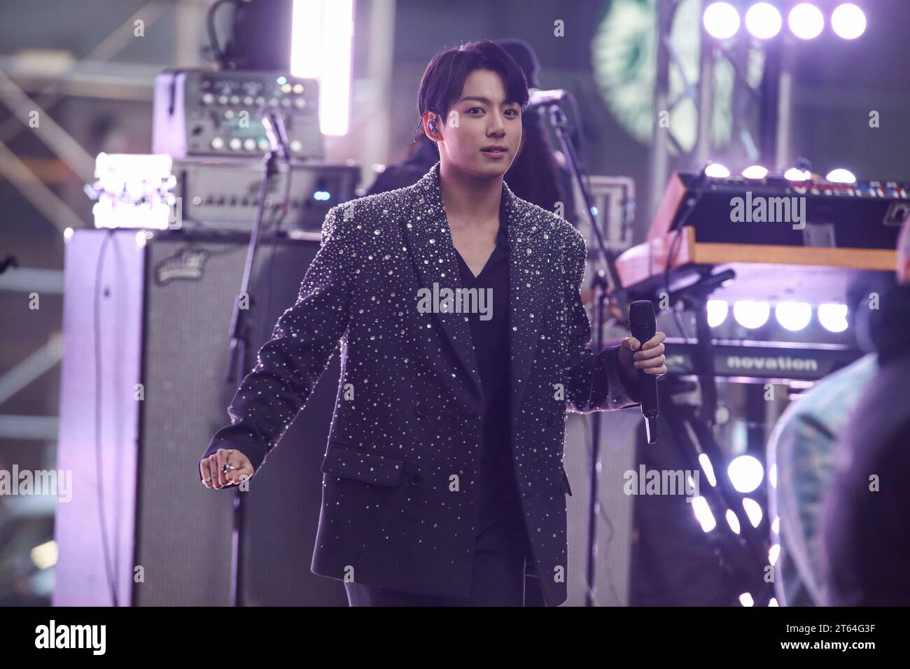 South Korean singer Jung Kook performs on NBC's