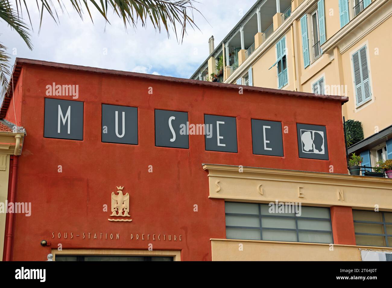 Charles Negre Museum of Photography in Nice Stock Photo