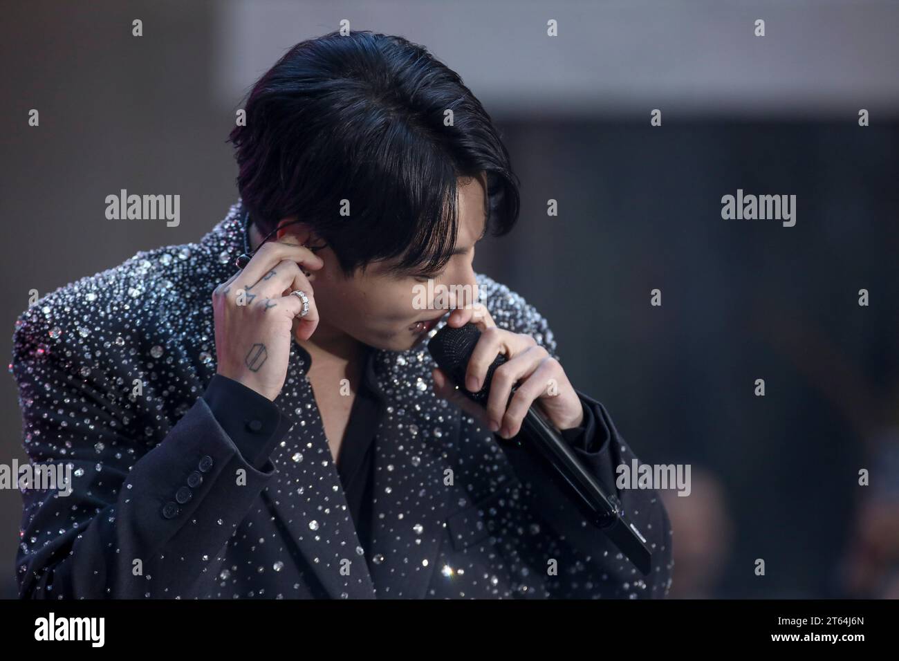 South Korean singer Jung Kook performs on NBC's