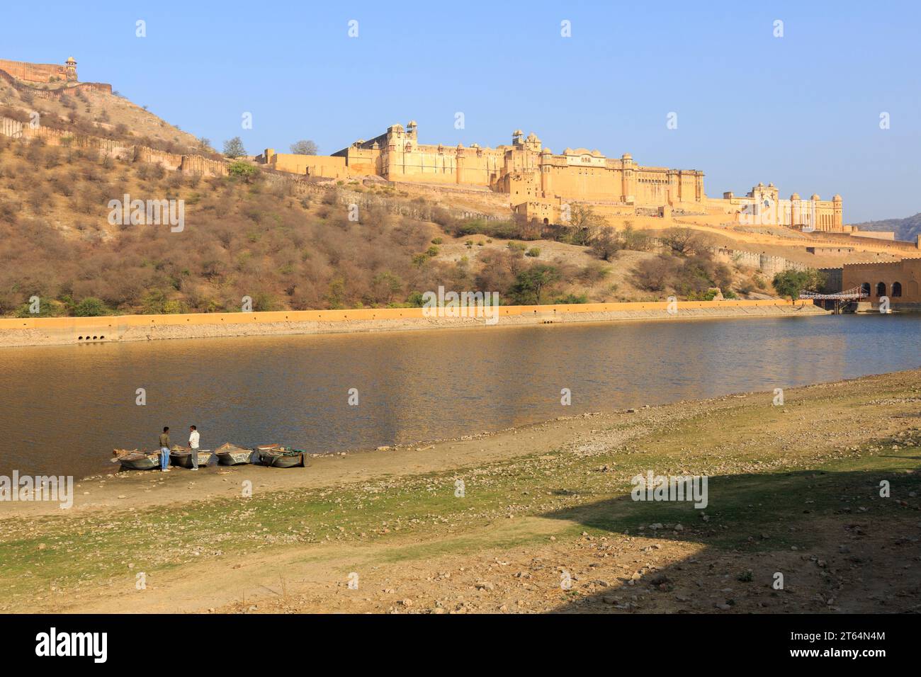 Festung von Amber, Amber Fort, Jaipur, Rajasthan, Indien Stock Photo