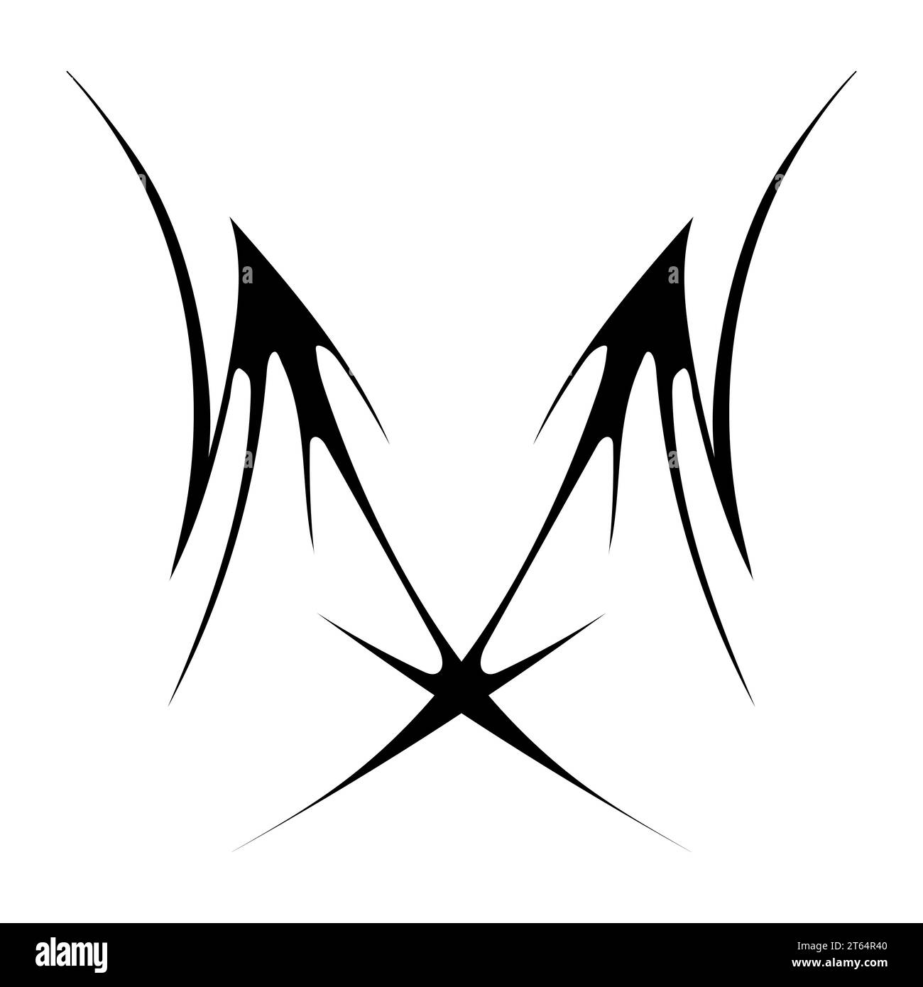 Cyber Sigilism Design Neo Tribal Gothic Style Shape Stock Vector Image cyber-sigilism-design-neo-tribal-gothic-style-shape-stock-vector-image