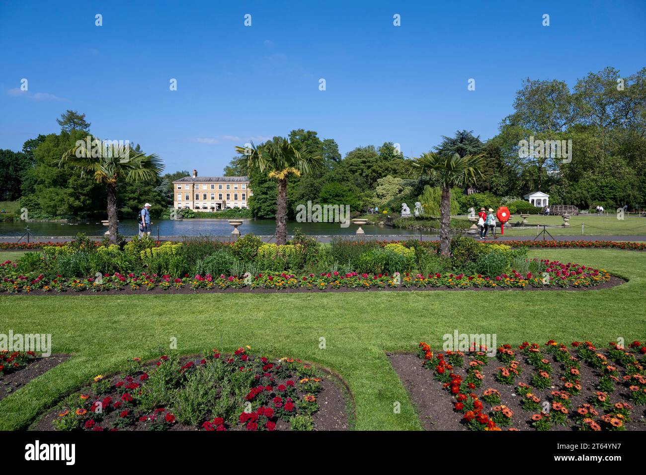 Royal Botanic Gardens (Kew Gardens), UNESCO World Heritage Site, Kew, Greater London, England, United Kingdom Stock Photo