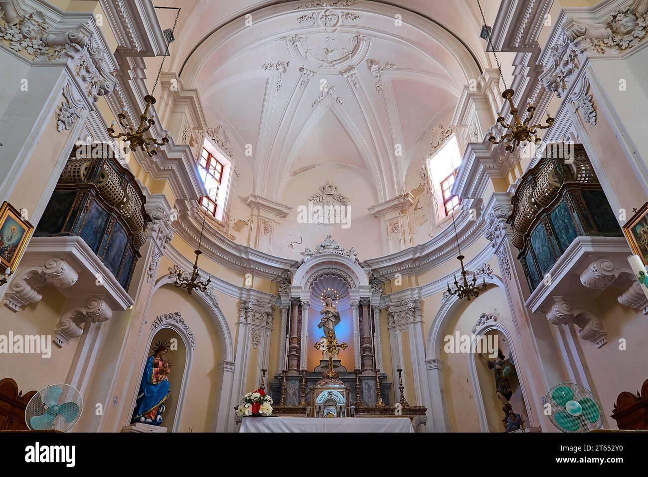 Chiesa Madre Di Maria Ss. Immacolata Altar, super wide angle, interior, Chiesa Madre di Maria SS. Immacolata
