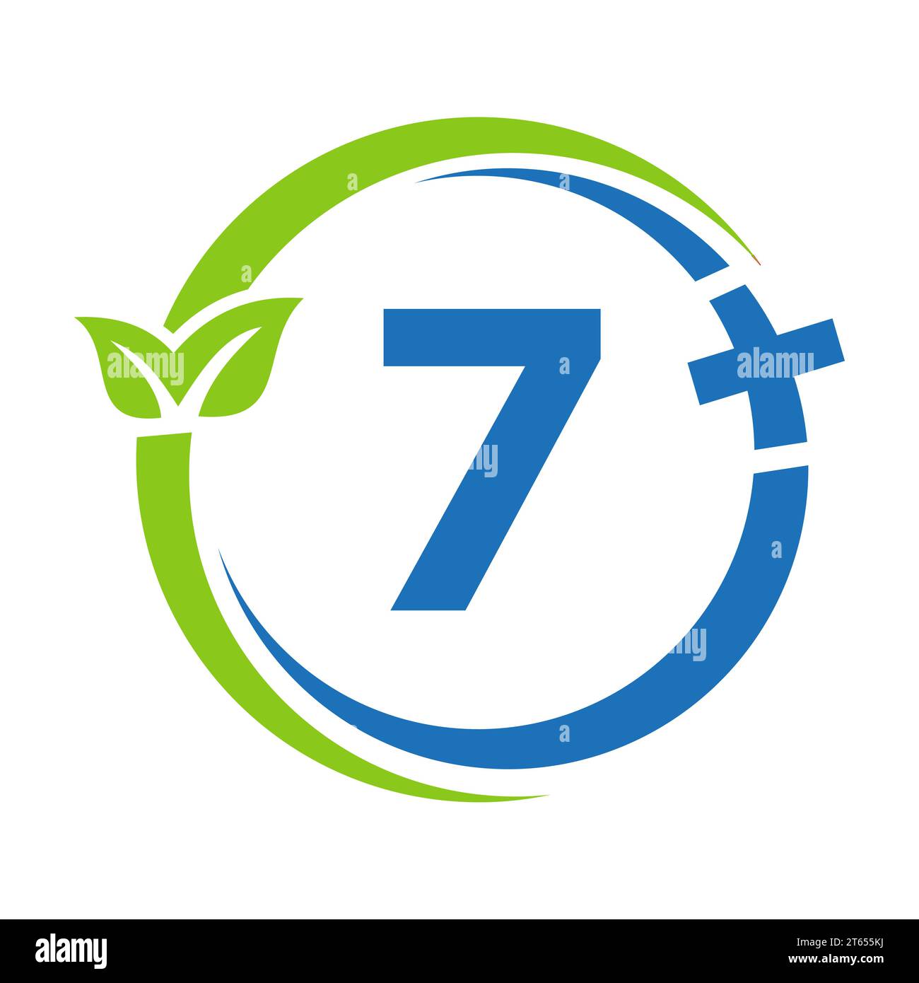 Letter 7 Healthcare Logo. Doctor Logo on Alphabet 7 Sign. Medical ...