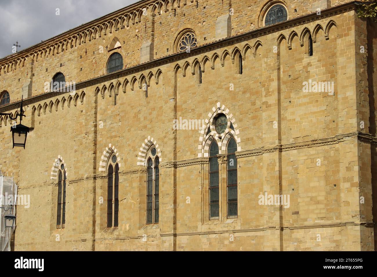 Architetture delle strade Toscane, Italy Stock Photo