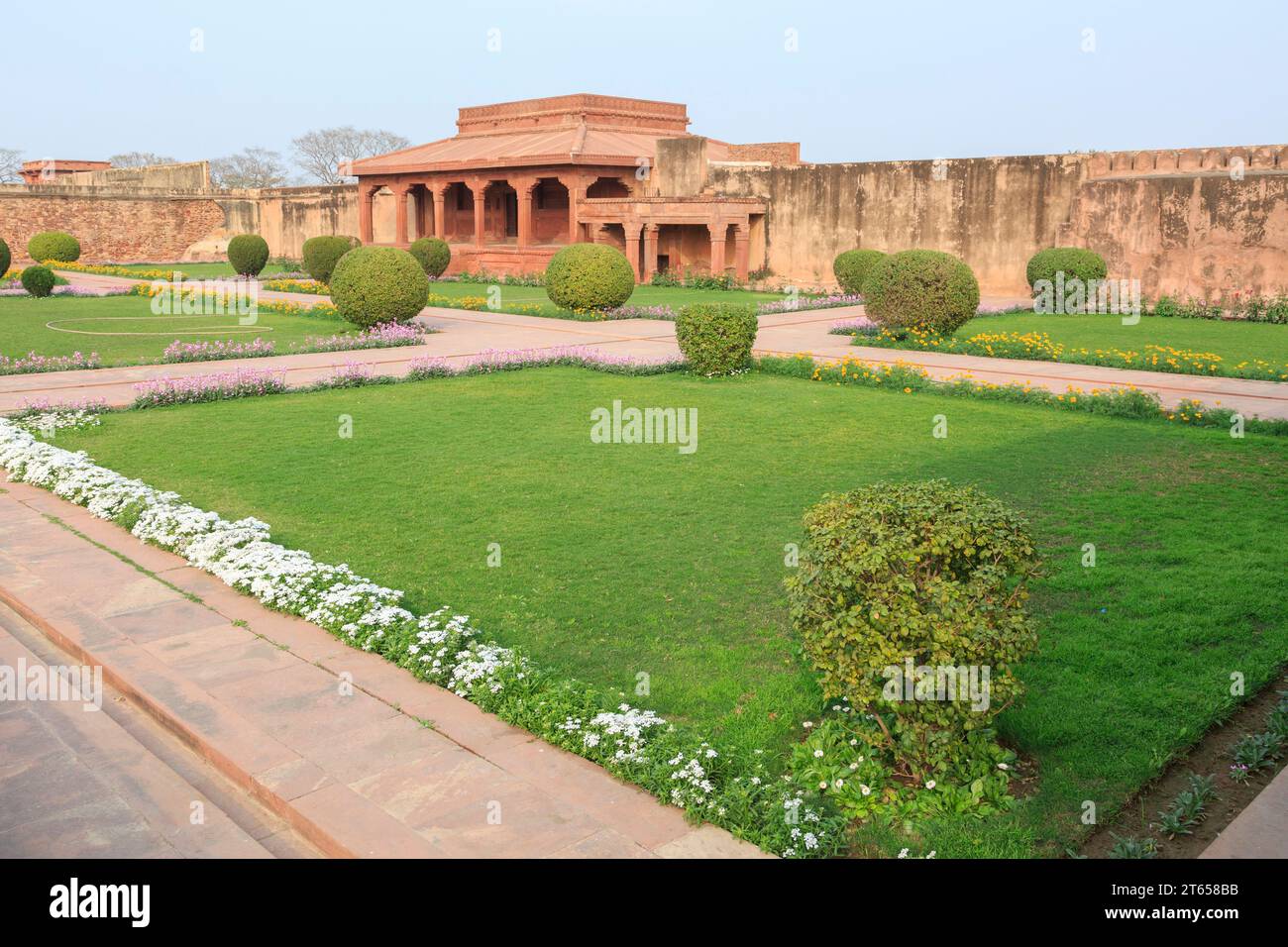 Königspalast, Fatehpur Sikri, Uttar Pradesh, Indien Stock Photo