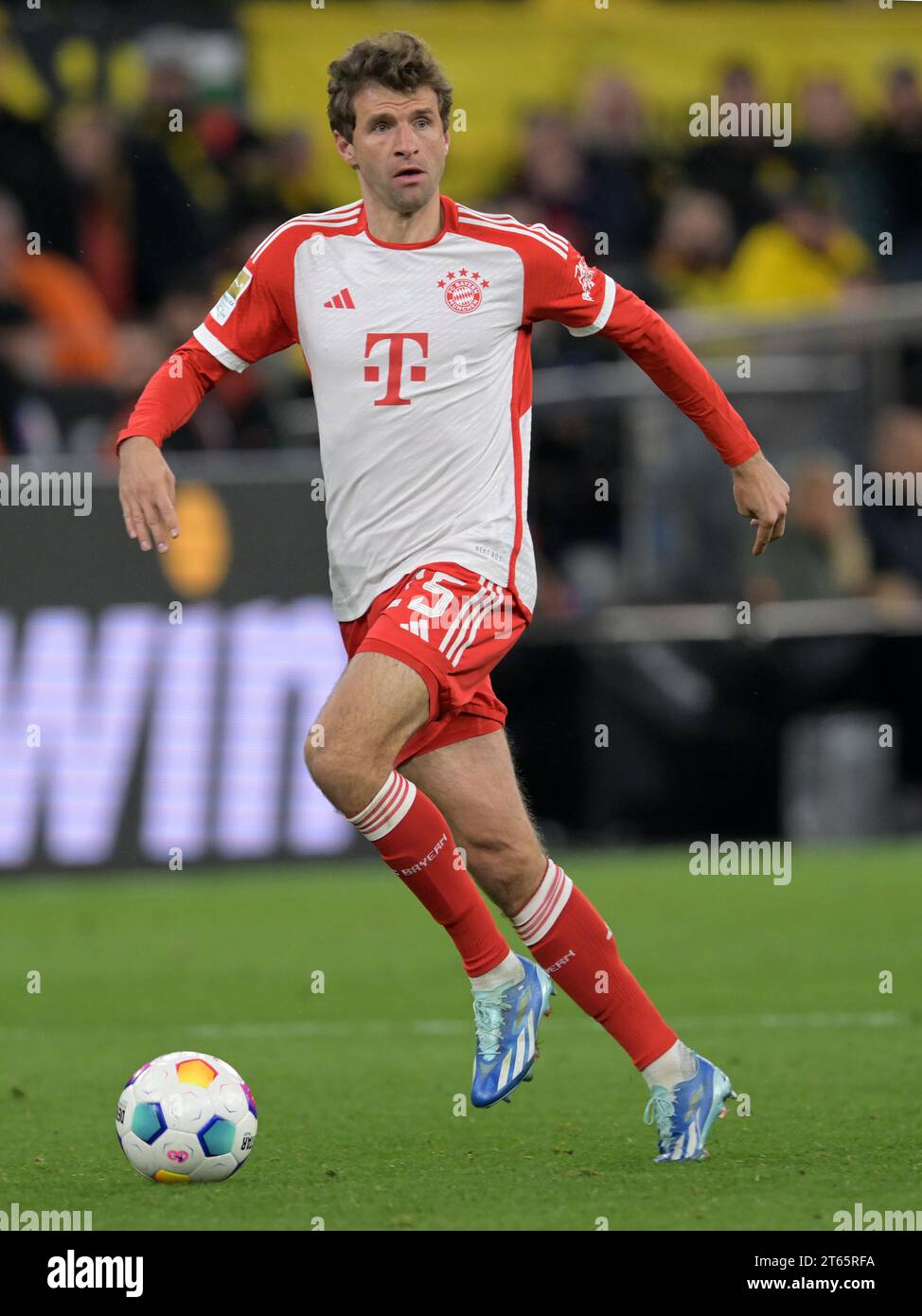 DORTMUND - Thomas Muller of FC Bayern Munchen during the Bundesliga ...