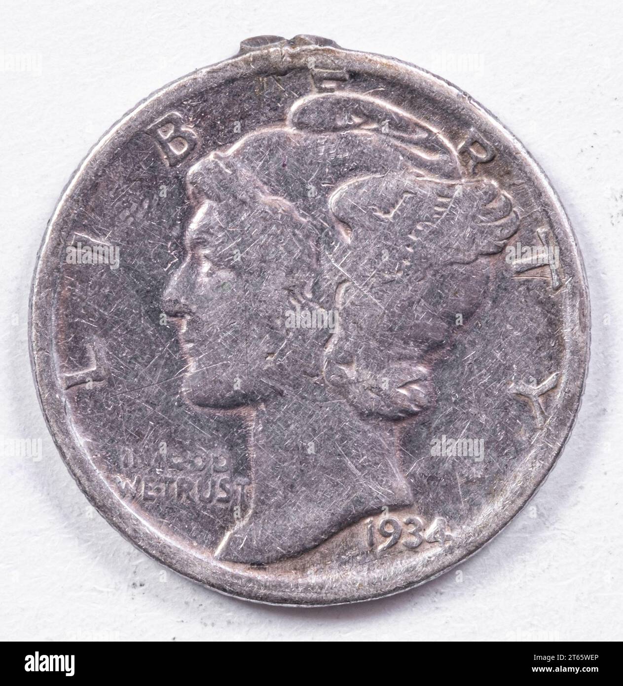 Vintage Coins Stock Photo