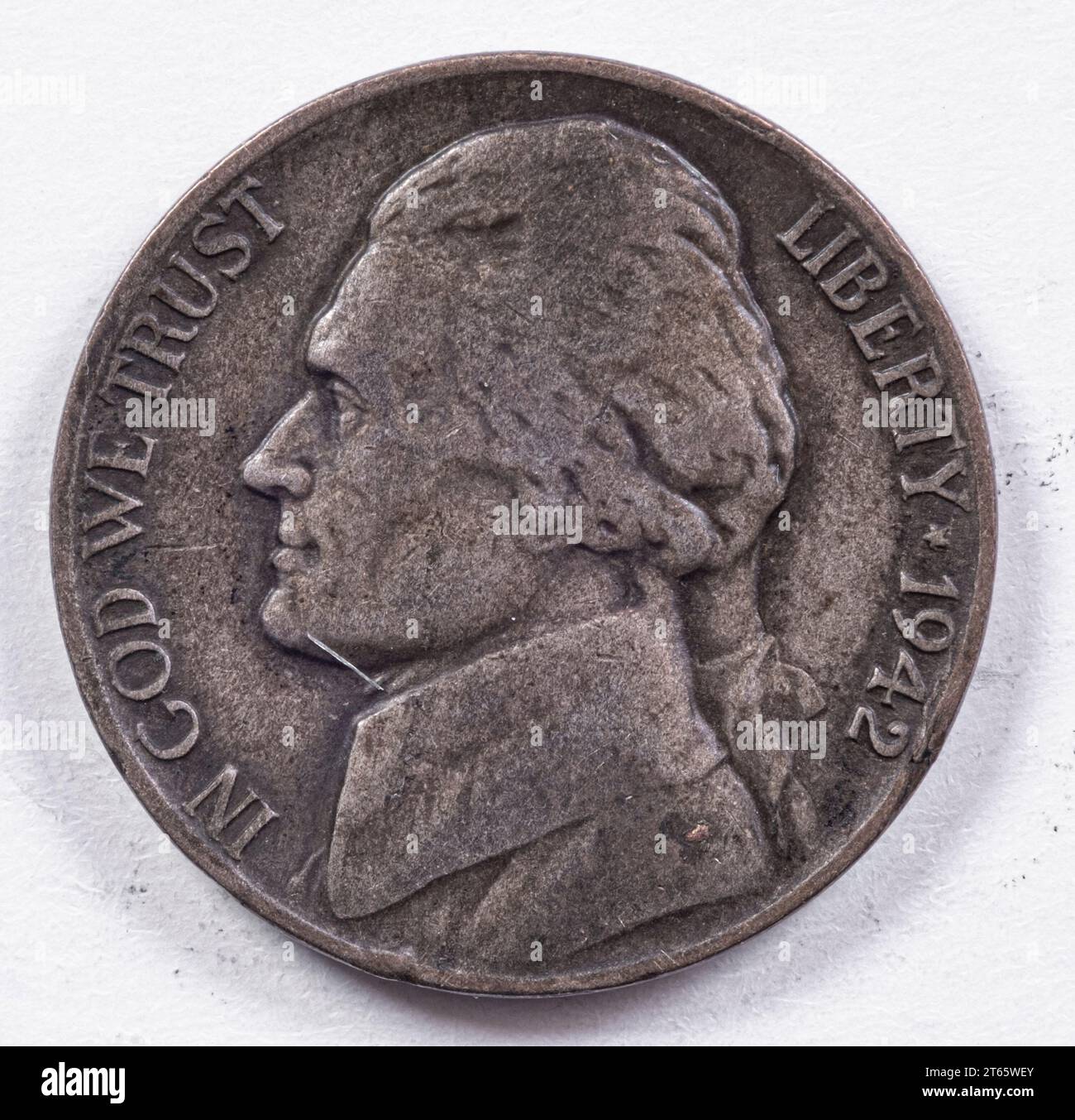 Vintage Coins Stock Photo