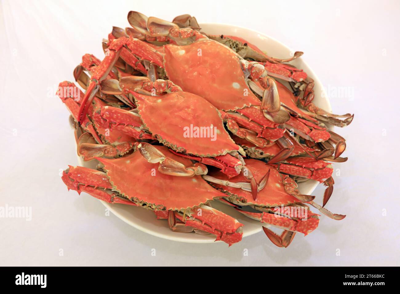 Chinese traditional dishes, steamed crab Stock Photo Alamy