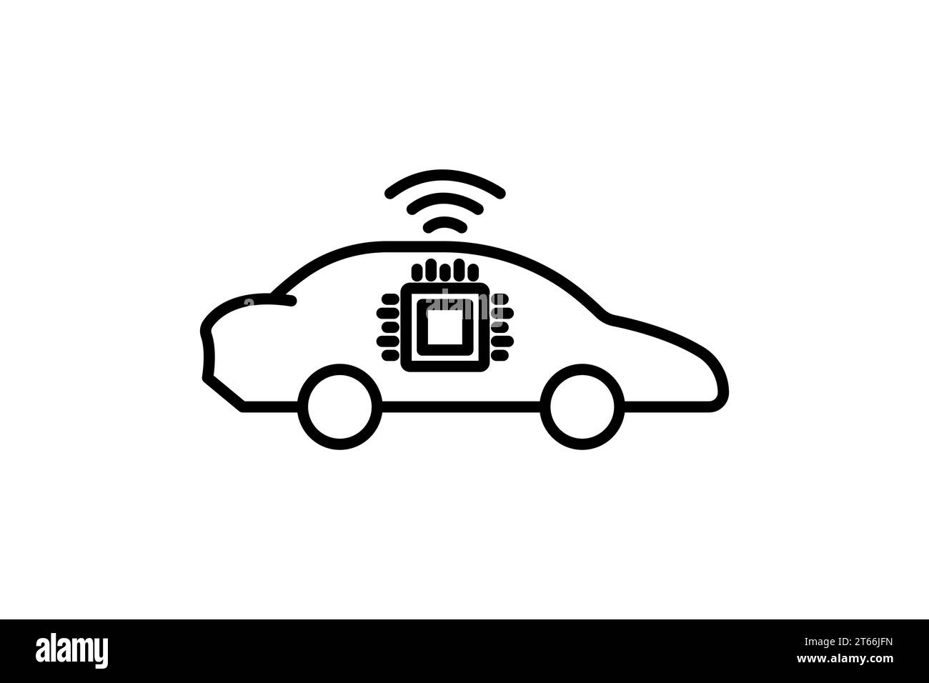 autonomous car icon. icon related to device, artificial intelligence ...