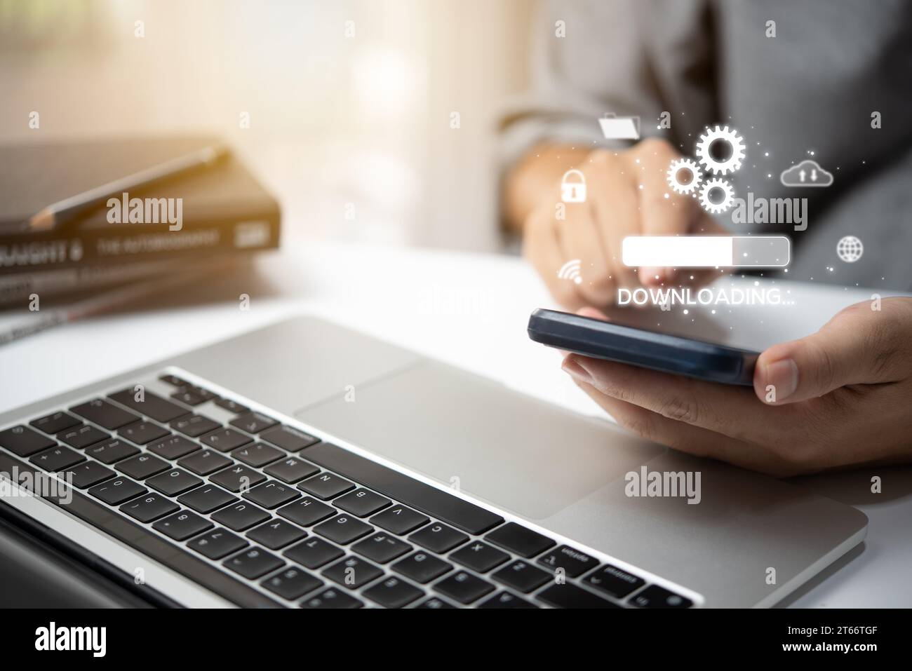 Download Cloud Security Program Computer Systems Storage Networks and Data Protection and Privacy Technology internet of things. Stock Photo