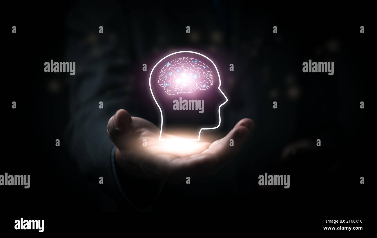 Innovative Artificial Intelligence and Big Data Management Solutions machine learning Stock Photo