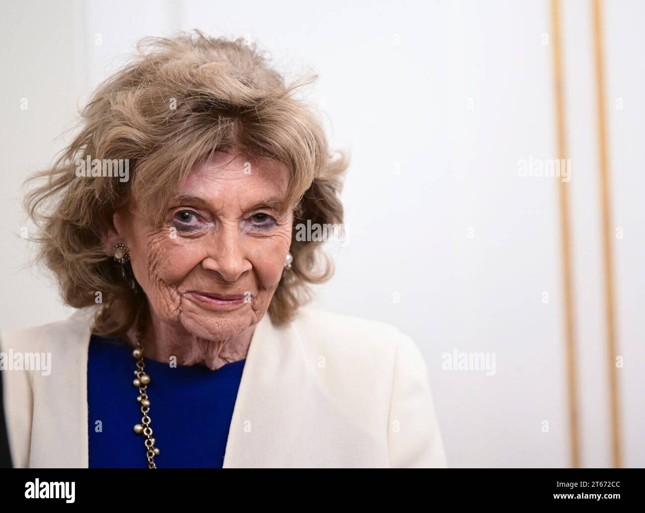 Charlotte Knobloch President Of The Jewish Community Of Munich Poses charlotte-knobloch-president-of-the-jewish-community-of-munich-poses