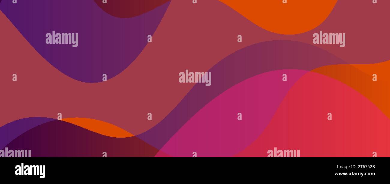 Colorful elegant minimal waves abstract vector background Stock Vector