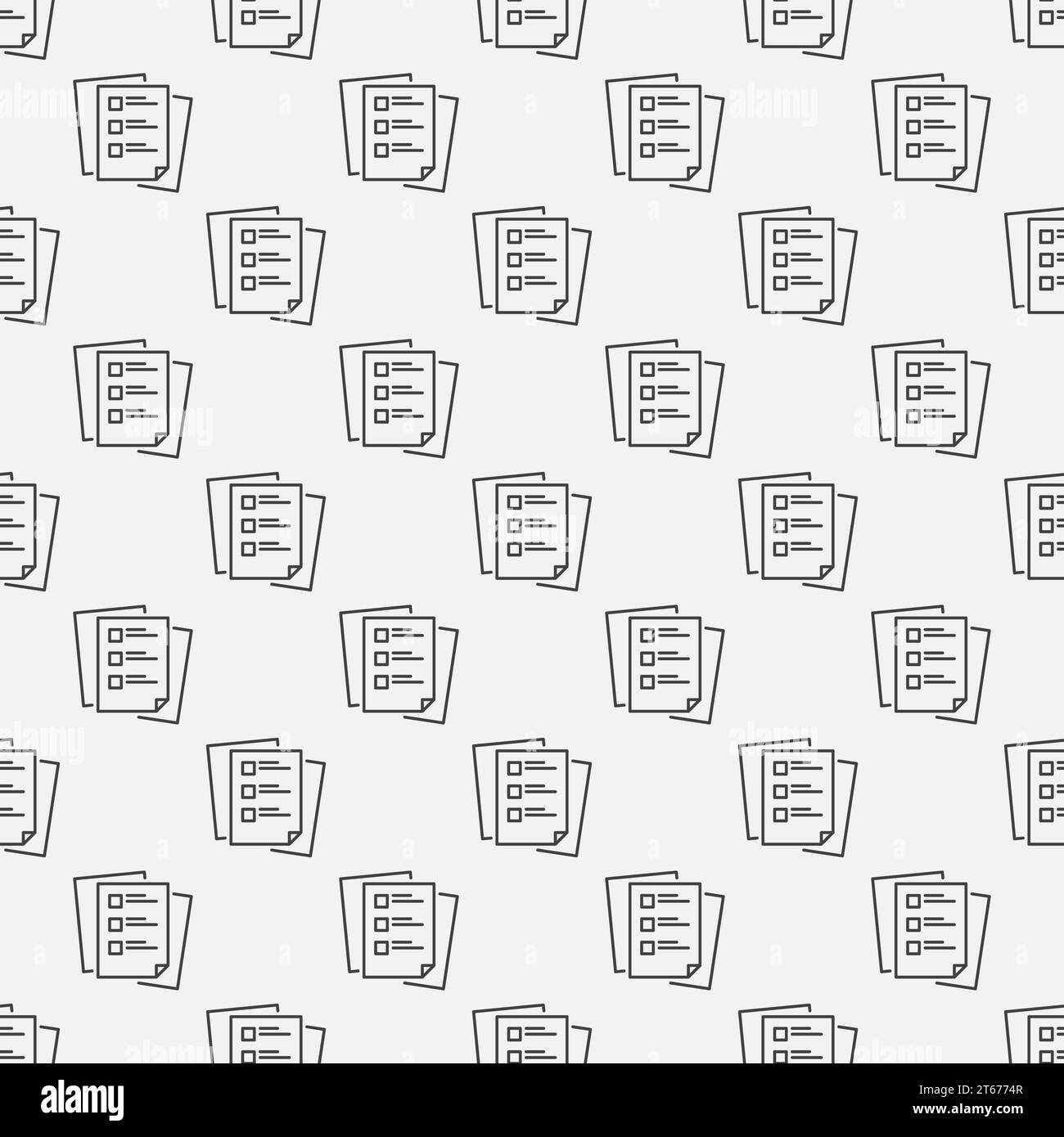To do list vector linear seamless pattern or background Stock Vector ...