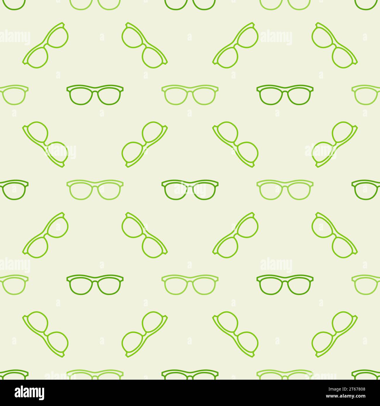 Colorful vector seamless minimal pattern with glasses Stock Vector ...