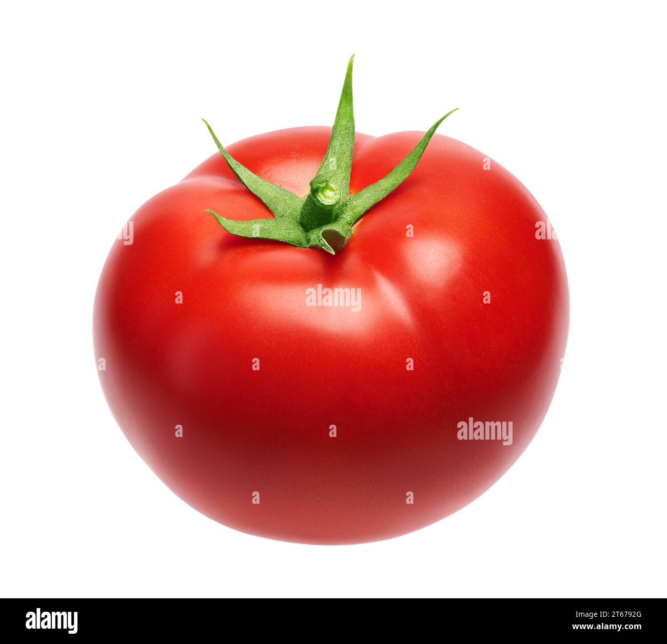 Fresh tomato isolated on white background Stock Photo - Alamy