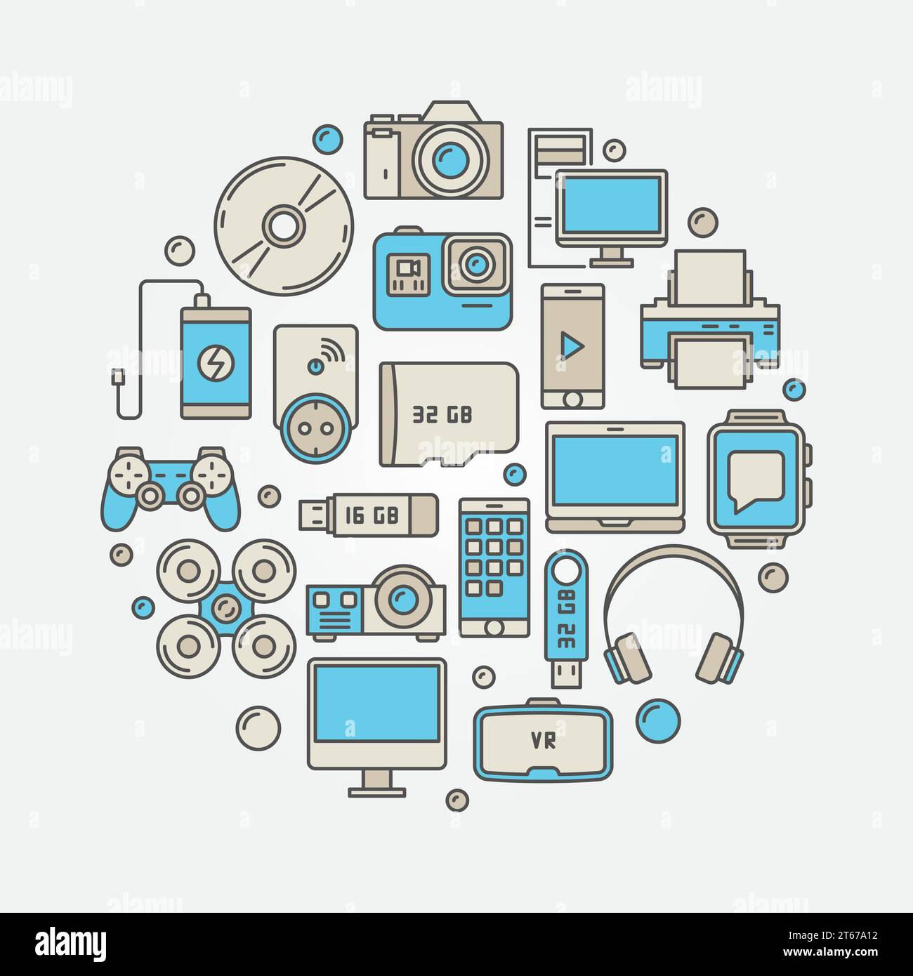 Watch display consumer Stock Vector Images - Alamy