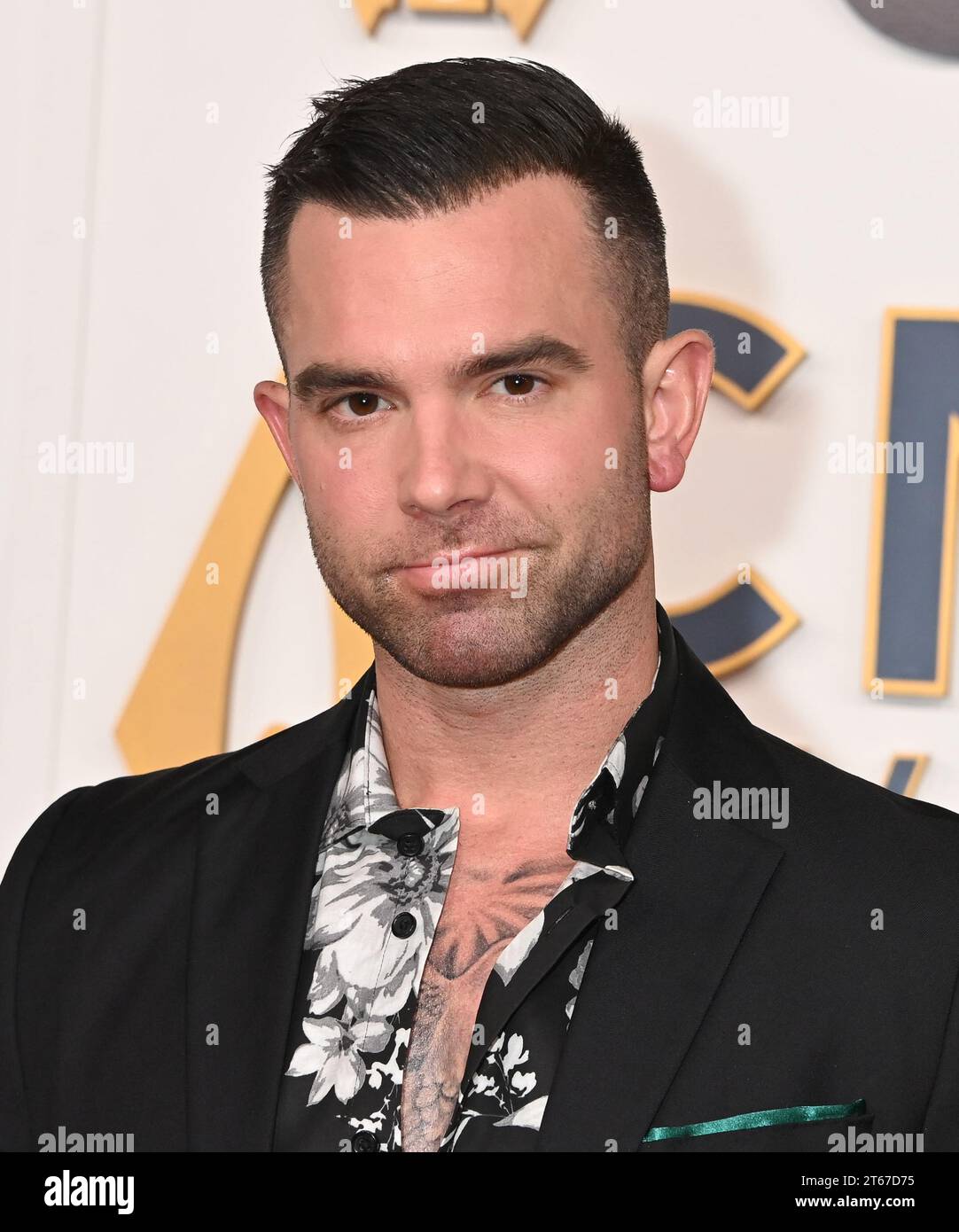 Jay Allen arriving to the 57th Annual Country Music Association Awards