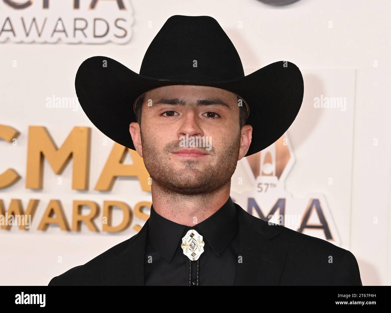 Greylan James arriving to the 57th Annual Country Music Association