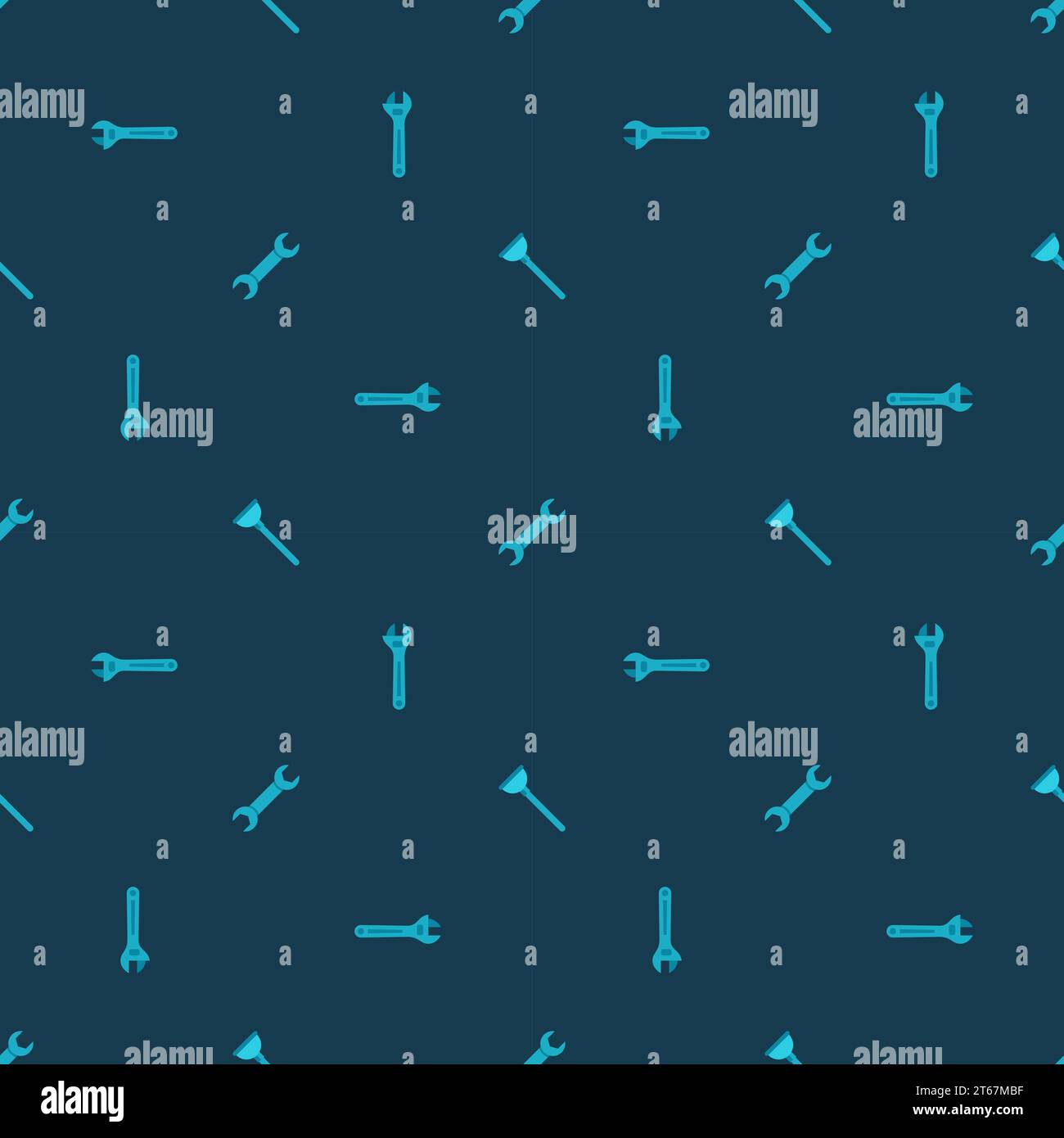 Plumber Patterns Plumbing vector vectors hi-res stock photography and images - Alamy