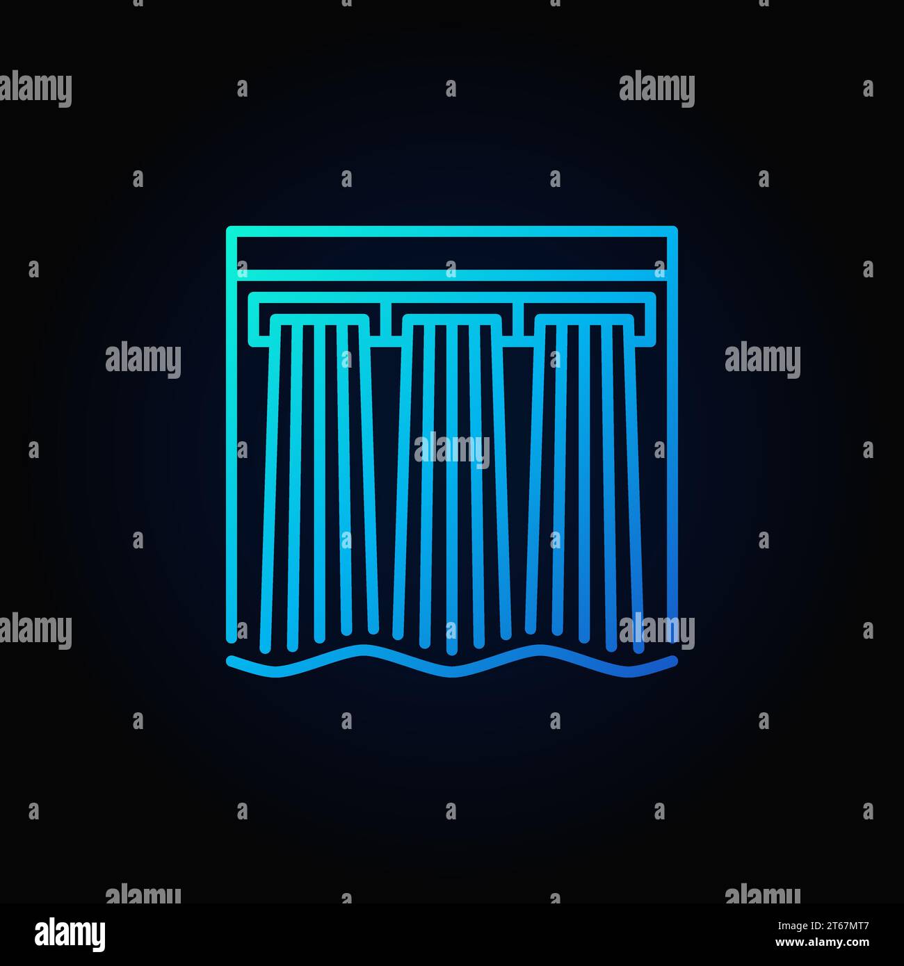 Hydroelectric generating Stock Vector Images - Alamy