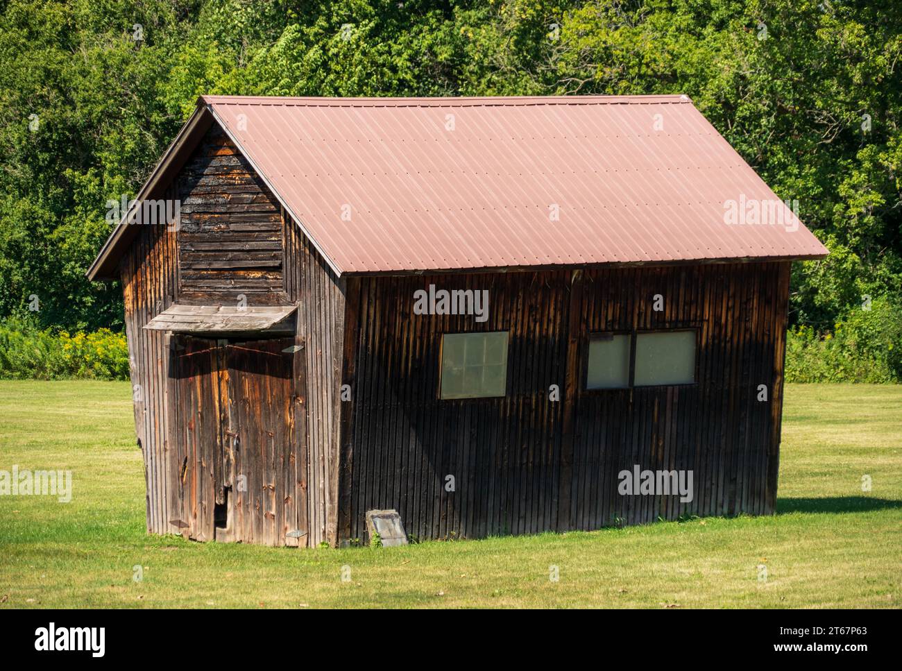 The Schoharie Crossing State Historic Site, Upstate New York Stock ...