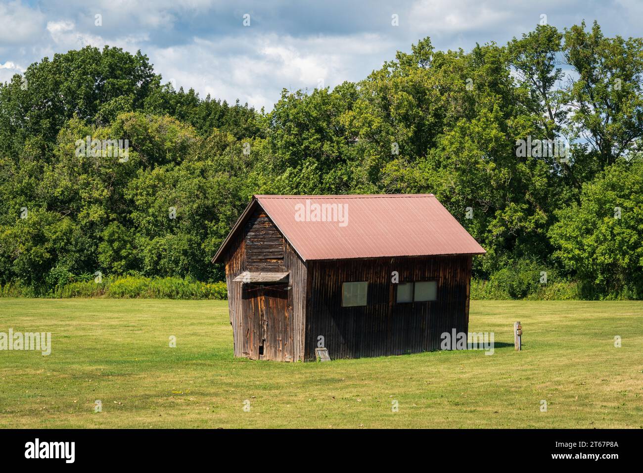 The Schoharie Crossing State Historic Site, Upstate New York Stock ...
