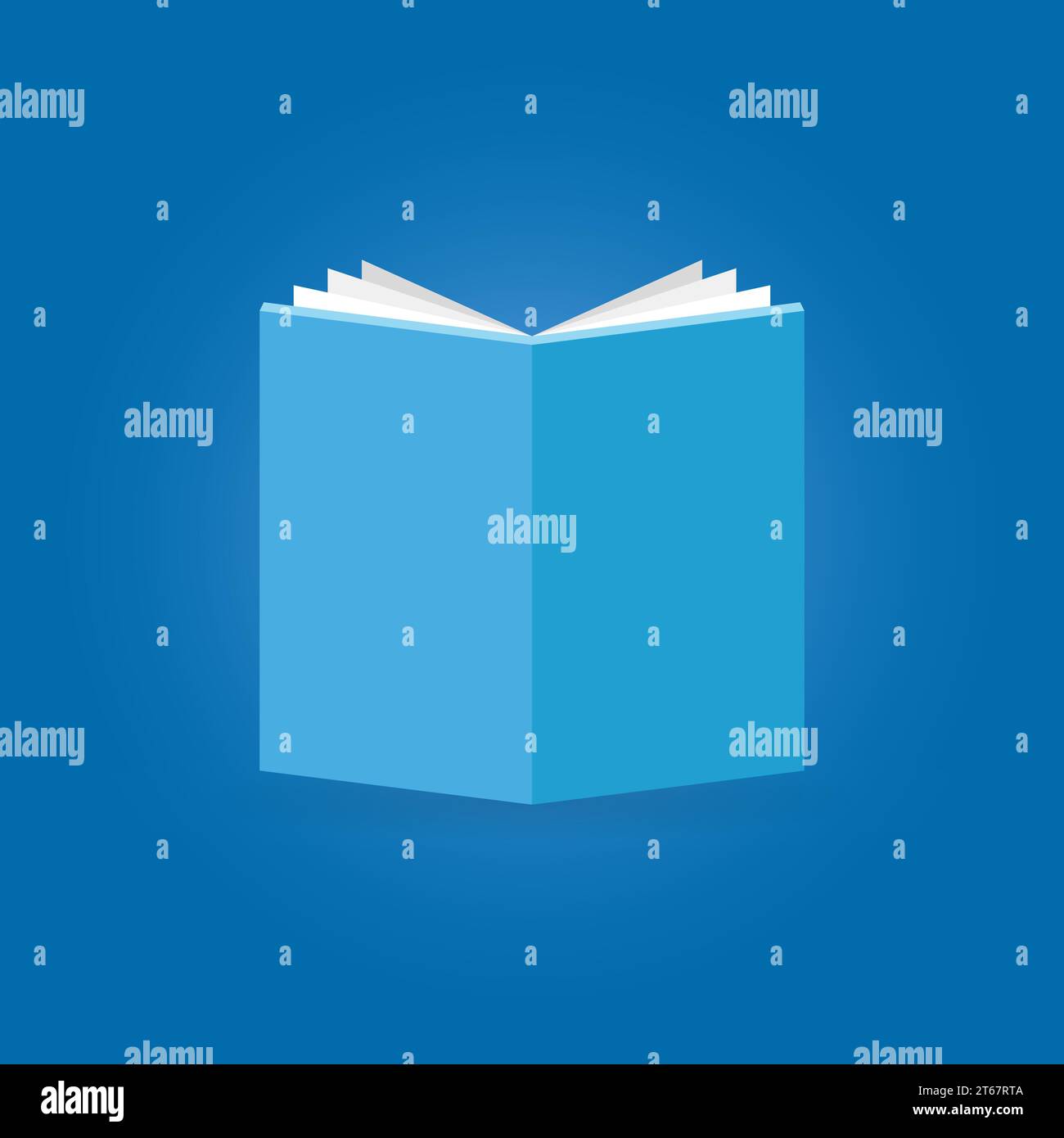 Opened book pages icon Stock Vector Images - Alamy