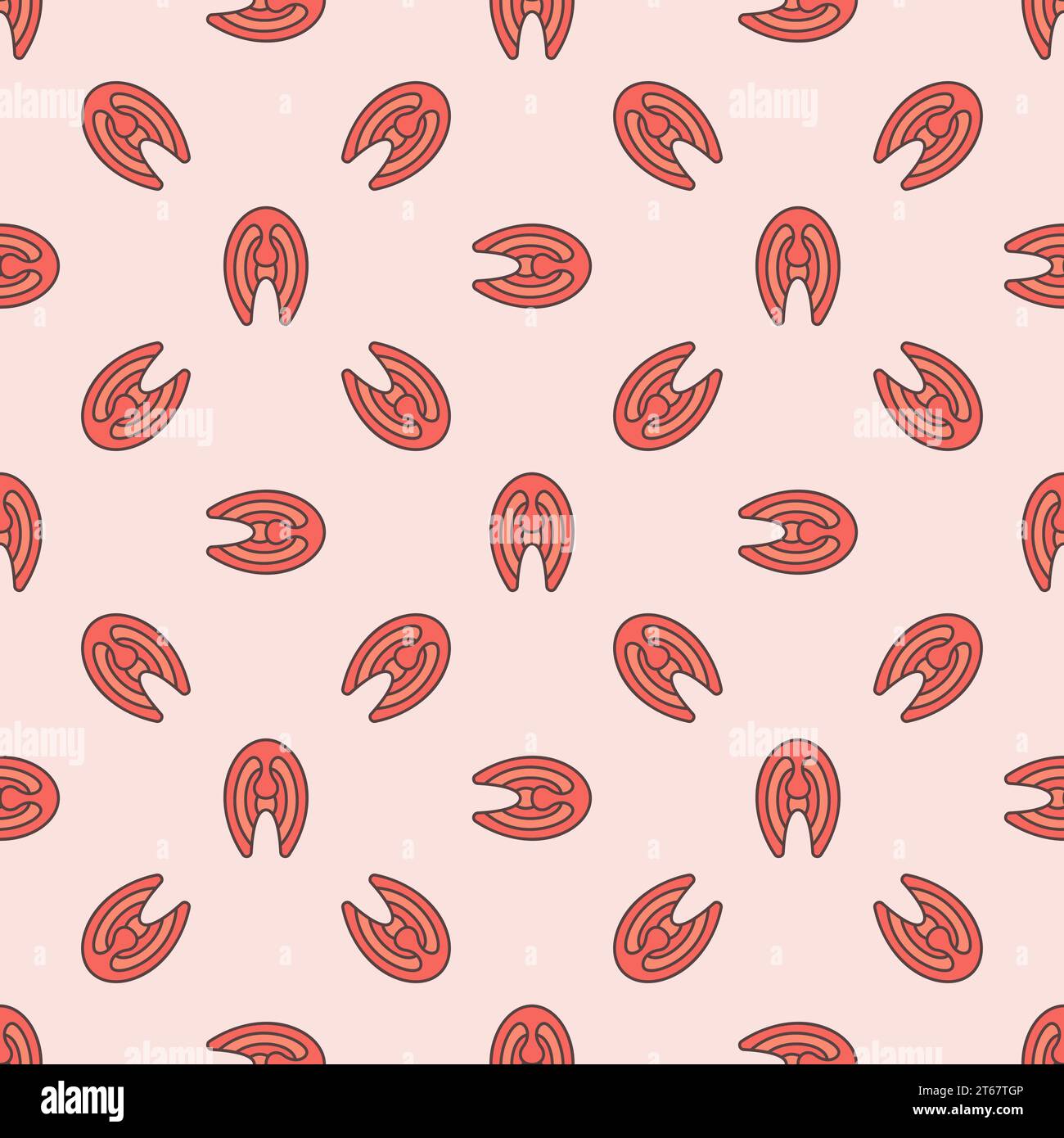 Pink salmon colored Stock Vector Images - Alamy